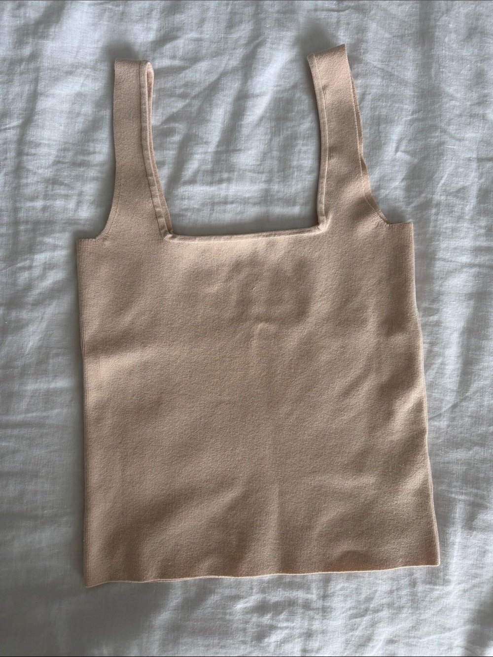 Leith Square-Neck Knit Tank